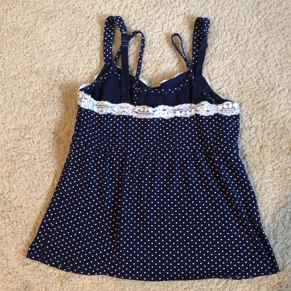 nursing lightweight 2 piece pajama set with built in bralette - Picture 7 of 16